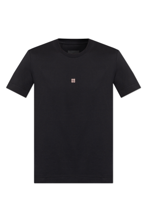 Navy blue T-shirt with logo Stone Island - Vitkac Italy